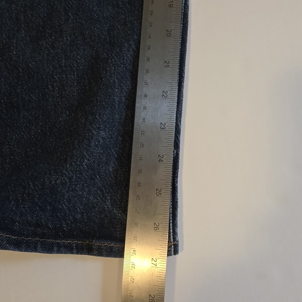 AGOLDE Ren High Rise Wide Leg Jeans Echo Stretch Size 31 EUC 90s Chic MSRP $238 - Picture 11 of 15